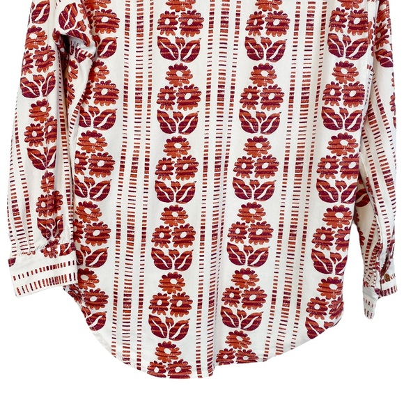 Anthropologie | Pilcro | Printed Button Front Shirt Size S - Picture 7 of 10